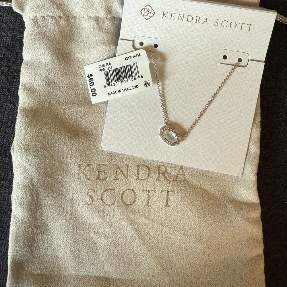 Kendra Scott Silver Necklace